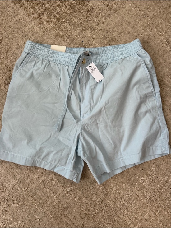 Banana Republic Other - Banana Republic Light Blue Elastic Waist Summer Shorts Size 33 5”inseam